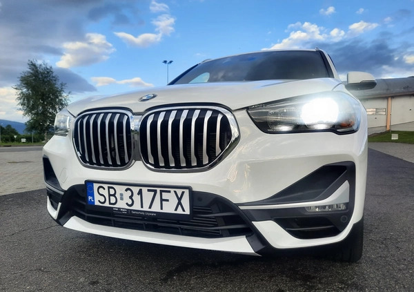 BMW X1 cena 119900 przebieg: 94557, rok produkcji 2020 z Biała małe 466